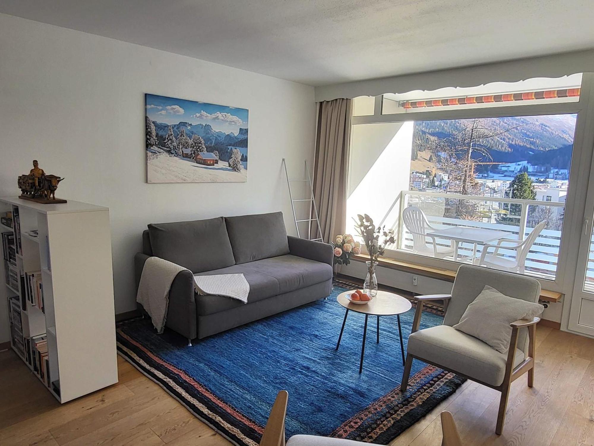 Ferienwohnung Parsenn Peaks Panorama Davos Eksteriør billede